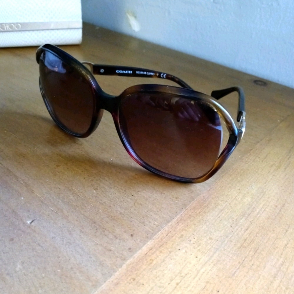 Woman's Coach Tortoise Sunglasses